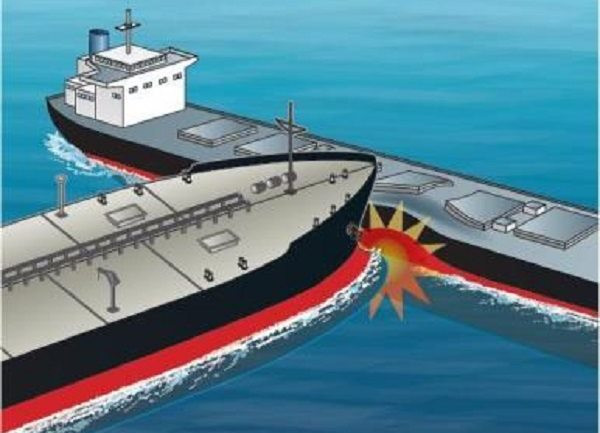 Tàu hàng Anh va chạm với tàu chở dầu Malta trong vùng biển Malaysia ảnh 1