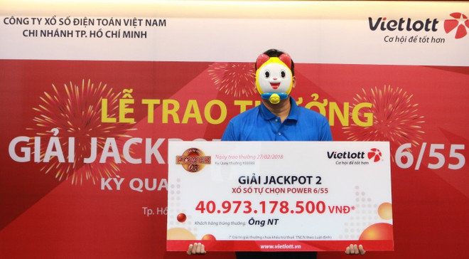 Khách hàng ở Thành phố Hồ Chí Minh lĩnh giải Jackpot 2 kỷ lục ảnh 1