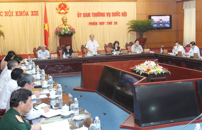 Khai mạc phiên họp thứ 29 của Ủy ban Thường vụ Quốc hội ảnh 1