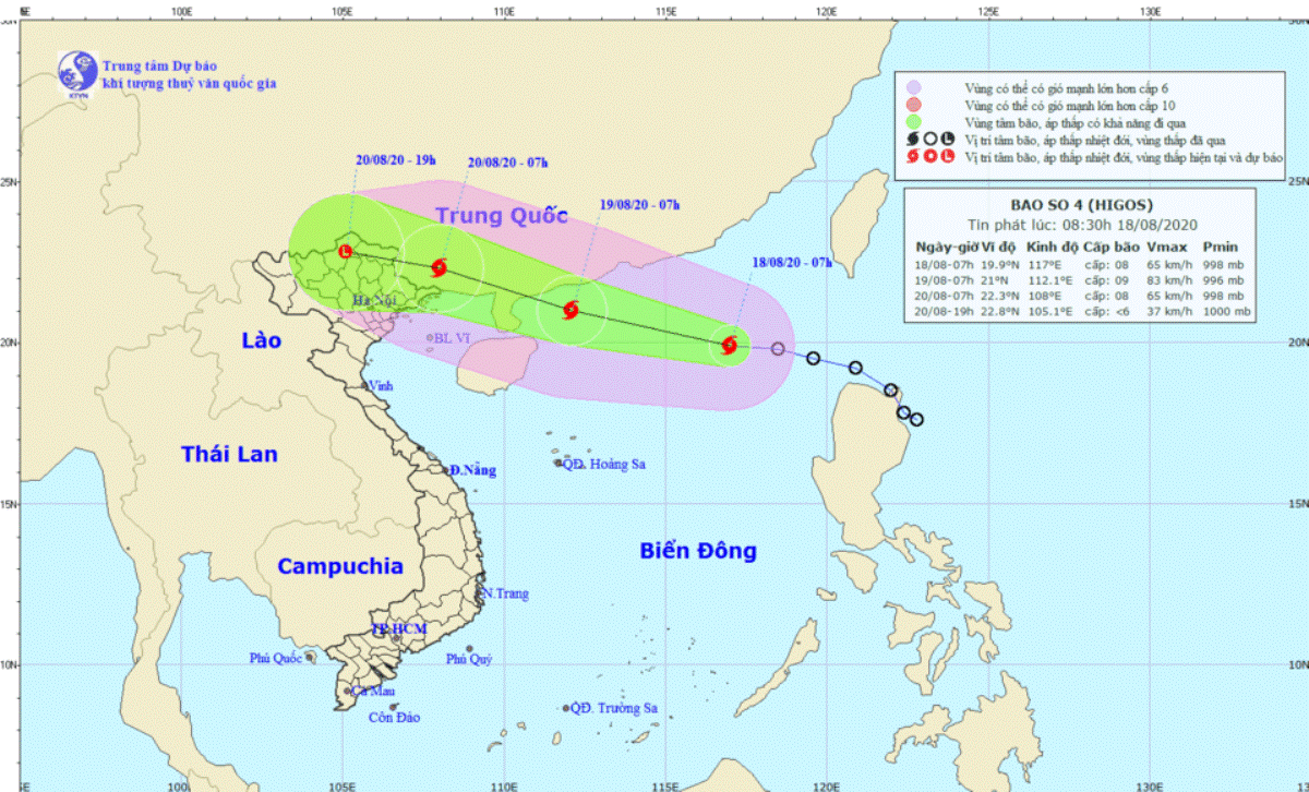 Áp thấp nhiệt đới đã mạnh lên thành bão, cách Hoàng Sa hơn 600km ảnh 1