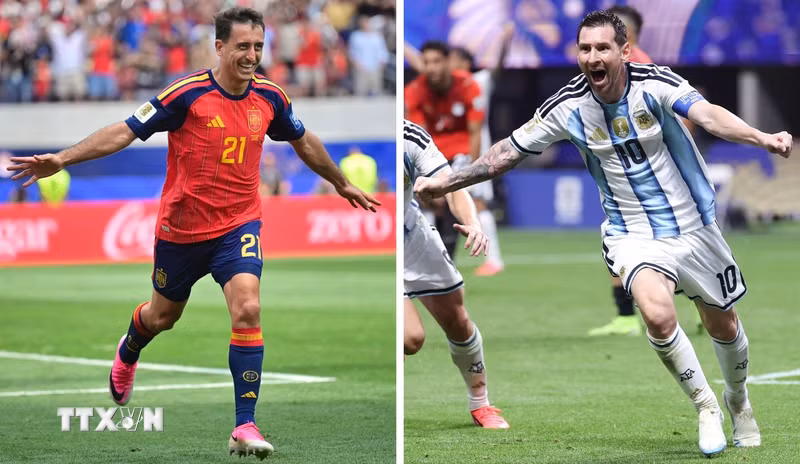 Trực tiếp Tây Ban Nha vs Argentina 0-0: Công bố đội hình ra sân