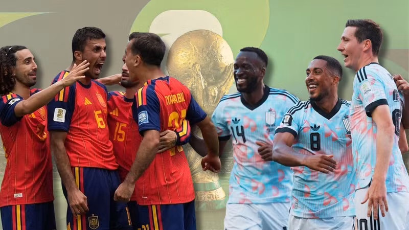 Trực tiếp World Cup 2026 Tây Ban Nha-Bỉ 1-0: Fabian Ruiz ghi bàn mở tỷ số