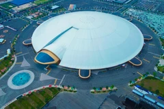 Hội chợ mùa Thu năm 2025 được tổ chức tại Trung tâm Triển lãm Việt Nam (VEC), Đông Anh, Hà Nội. (Ảnh: Phan Phương/TTXVN)