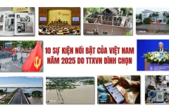 10 sự kiện nổi bật của Việt Nam năm 2025 do TTXVN bình chọn