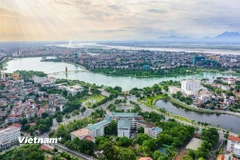 Phường Việt Trì, tỉnh Phú Thọ quy hoạch phát triển đồng bộ, hiện đại. (Ảnh: Nguyễn Thảo/Vietnam+)