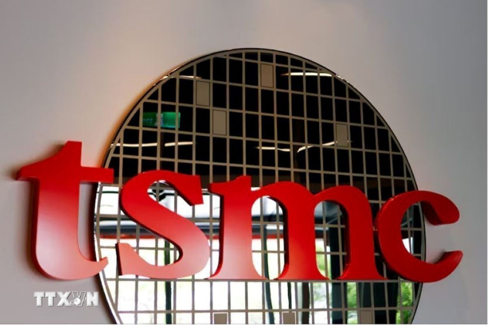 Biểu tượng của TSMC tại Viện sáng chế ở Hsinchu, Đài Loan (Trung Quốc), ngày 29/5/2024. (Ảnh: Reuters/TTXVN)