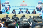 Thủ tướng Phạm Minh Chính dự Hội nghị tổng kết công tác ngành Công Thương năm 2025 và triển khai nhiệm vụ trọng tâm năm 2026. (Ảnh: Dương Giang/TTXVN)