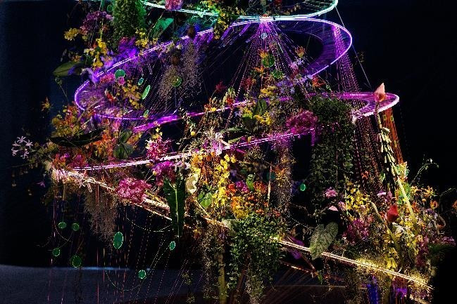 The Infinity Garden - Taman Infiniti Harijanto Setiawan. (Foto: Vietnam+) 2.jpg