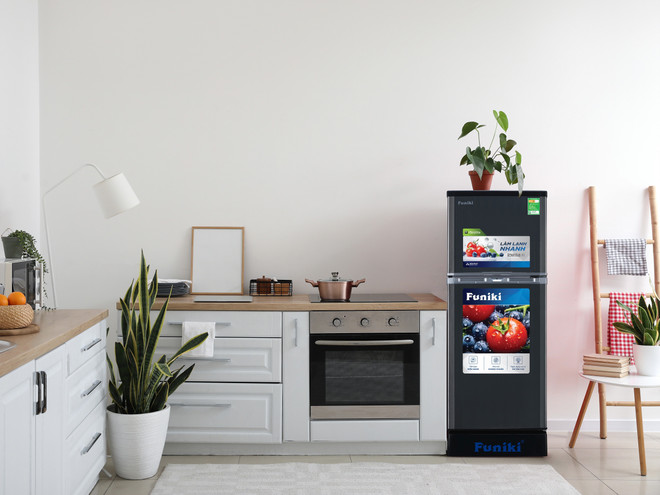 Funiki refrigerator with energy-saving technology and durable operation. (Photo: Vietnam+) 2.jpg