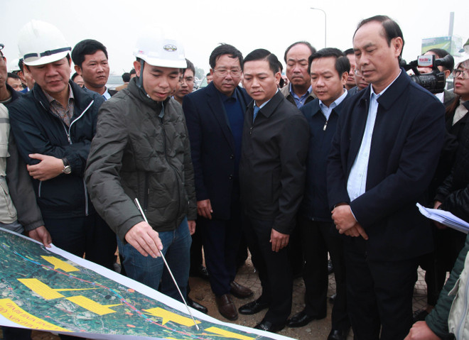 Ninh Bình: Kiểm tra tiến độ thực hiện Dự án cao tốc Mai Sơn-Quốc lộ 45 ảnh 1