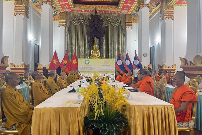 Tăng cường mối quan hệ hợp tác giữa Phật giáo Việt Nam và Lào ảnh 1