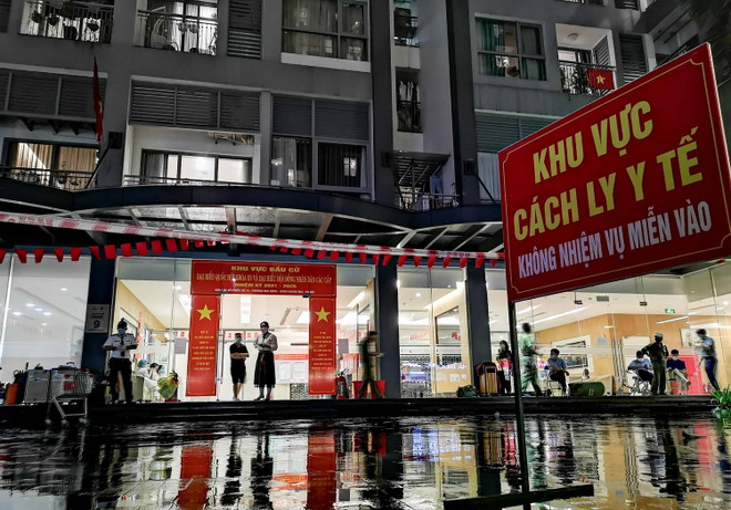 Hà Nội cách ly toàn bộ nhà Park 9 Khu đô thị Times City ảnh 1