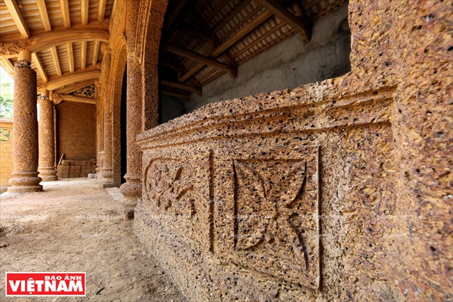 Chiêm ngưỡng những tuyệt tác nghệ thuật bằng đá ong xứ Đoài ảnh 11