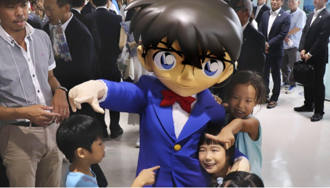 Nhật Bản khánh thành sân bay đặc biệt theo phong cách thám tử Conan ảnh 1