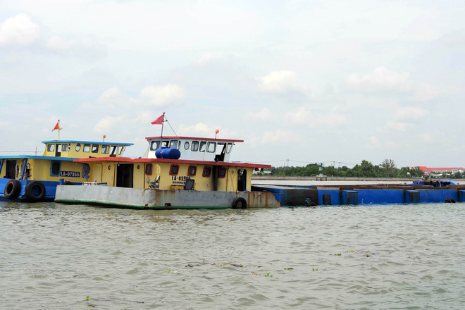 TP Hồ Chí Minh liên tiếp phát hiện các vụ vận chuyển cát trái phép ảnh 1