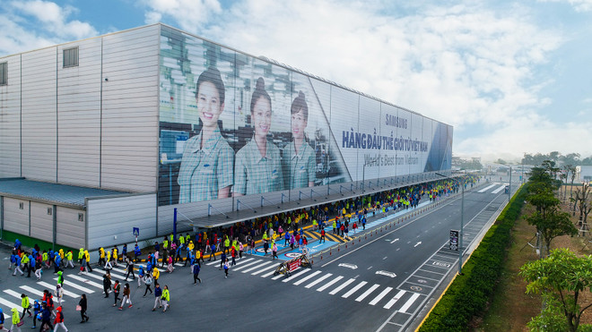 Samsung Việt Nam là một trong những điểm sáng của đầu tư FDI. (Ảnh: Vietnam+) Doanh nghiệp Việt-Hàn trao đổi chiến lược hợp tác trong giai đoạn mới ảnh 1