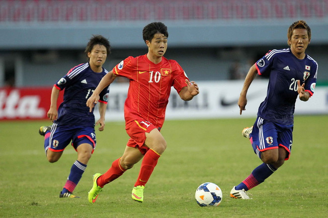[Photo] U19 Việt Nam thi đấu quật cường trước Nhật Bản ảnh 5