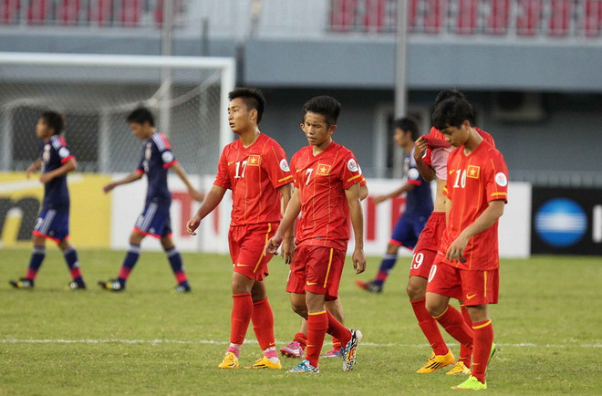 [Photo] U19 Việt Nam thi đấu quật cường trước Nhật Bản ảnh 6
