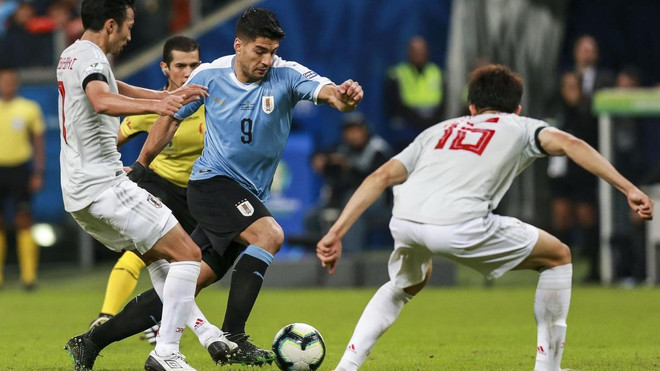 Nhật Bản đã khiến Uruguay chật vật ở lượt trận thứ 2. (Nguồn: Getty Images) Chờ kỳ tích 'Samurai Xanh' Nhật Bản tại Copa America 2019 ảnh 1