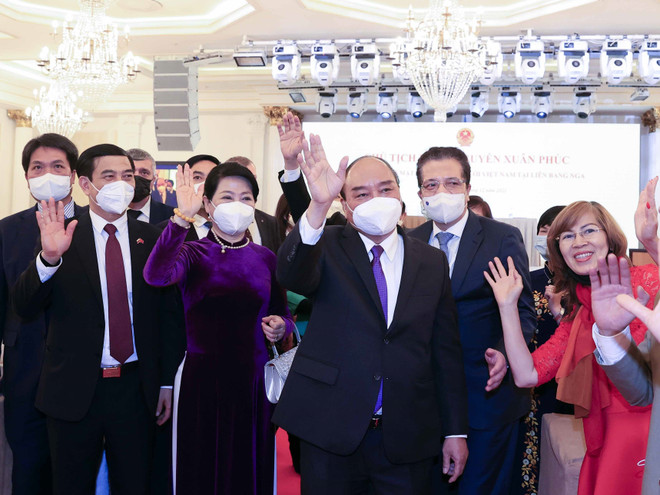 Chủ tịch nước kết thúc rất thành công chuyến thăm chính thức LB Nga ảnh 2