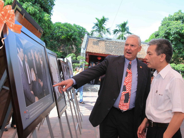 Tiệc kỷ niệm 20 năm bình thường hóa quan hệ Việt Nam-Hoa Kỳ ảnh 1