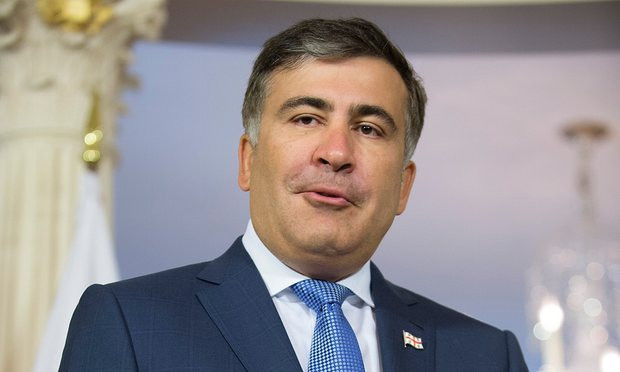 Ông Mikhail Saakashvili. (Nguồn: AFP) Tổng thống Ukraine ký sắc lệnh sa thải Thống đốc vùng Odessa ảnh 1