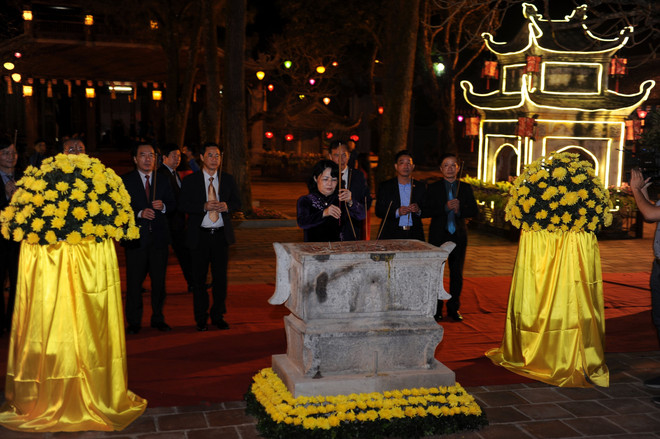 Nô nức khai hội mùa Xuân Côn Sơn-Kiếp Bạc năm 2019 ảnh 2