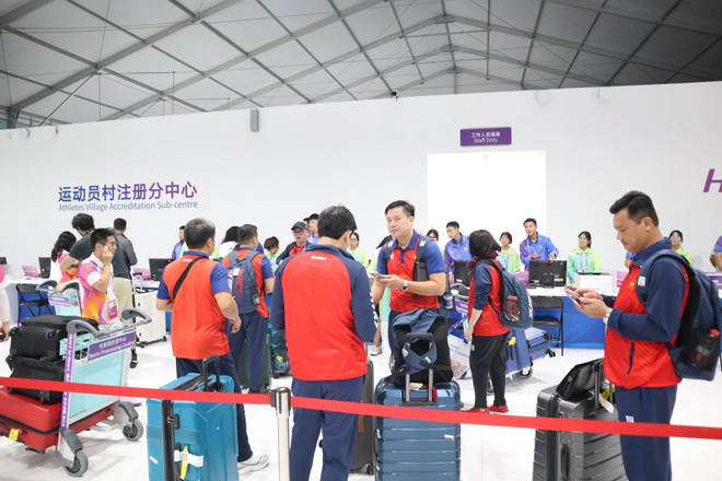 Đoàn Thể thao Việt Nam đã sẵn sàng tranh tài tại ASIAD 19 ảnh 2