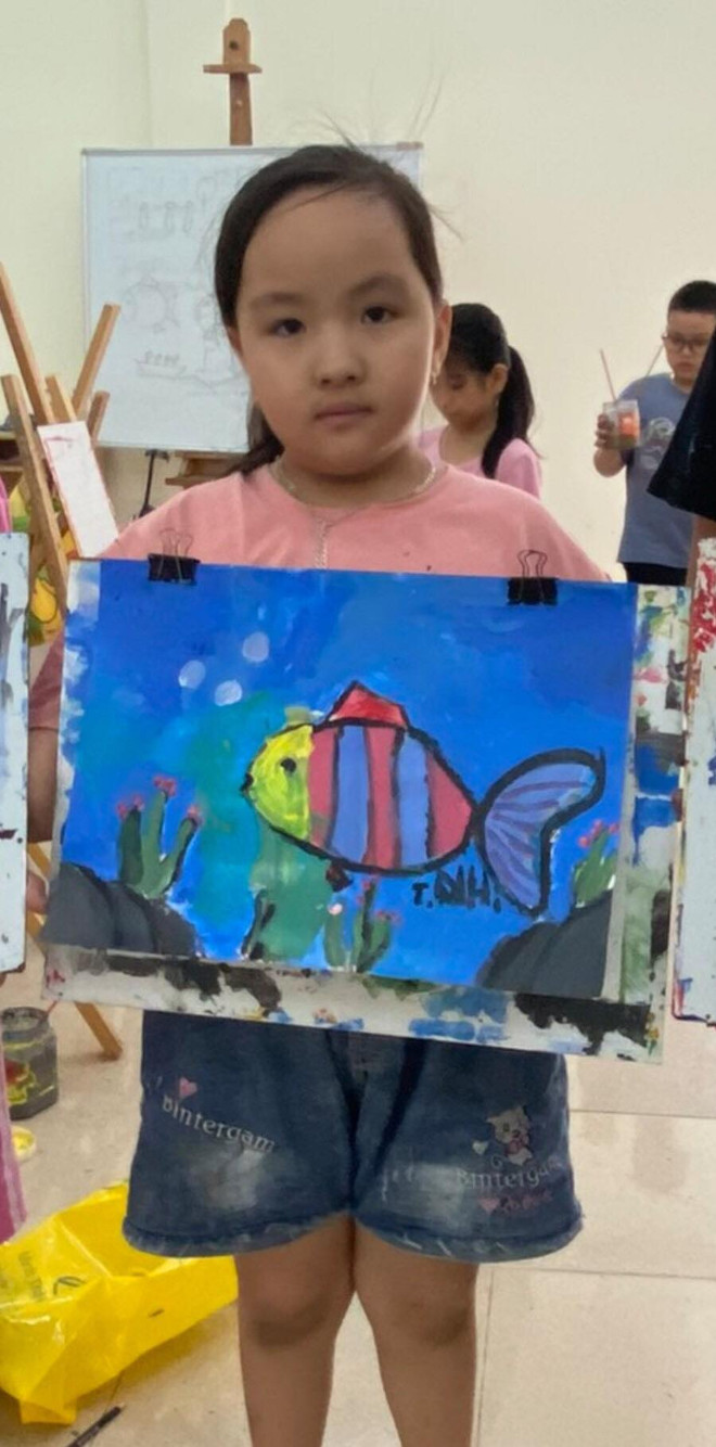 Lớp học vẽ miễn phí ở làng họa sỹ Cổ Đô: Sân chơi bổ ích cho trẻ em ảnh 4