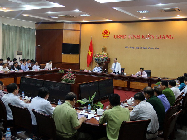 Phó Thủ tướng Nguyễn Xuân Phúc làm việc tại Kiên Giang ảnh 1