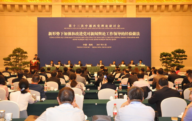 Hội thảo Lý luận thứ 13 giữa 2 Đảng Cộng sản Việt Nam và Trung Quốc ảnh 1
