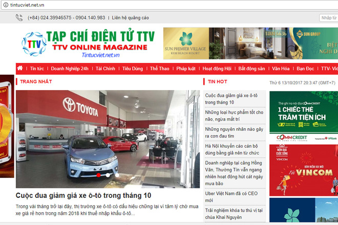 Một tạp chí điện tử bị phạt vì sai tôn chỉ, thông tin sai sự thật ảnh 1