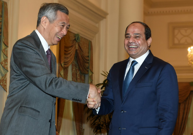 Tổng thống Ai Cập al-Sisi có chuyến thăm lịch sử tới Singapore ảnh 1