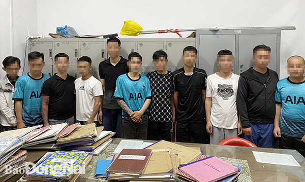 Đồng Nai: Bắt tạm giam 4 đối tượng cho vay nặng lãi tới 730% mỗi năm ảnh 1