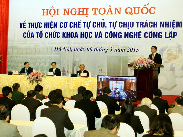 Thực hiện cơ chế tự chủ của tổ chức khoa học và công nghệ công lập ảnh 1