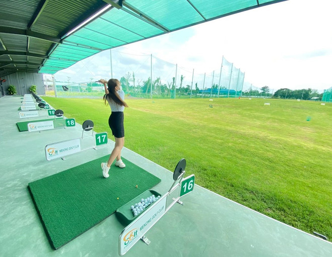 Dự án sân tập golf và dịch vụ giải trí thể thao Mekong Golf do Công ty cổ phần đầu tư Mekong Golf làm chủ đầu tư. ( Nguồn: Facebook Mekong Golf) Cần Thơ: Tạm ngừng sân tập golf chưa được cấp phép đã hoạt động ảnh 1