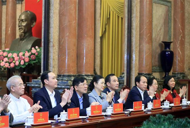 Nâng cao hiệu quả phối hợp giữa Chủ tịch nước và Đoàn Chủ tịch MTTQ ảnh 2