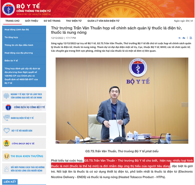 Thuốc lá thế hệ mới dự kiến sẽ là tâm điểm thảo luận tại COP 10 ảnh 2