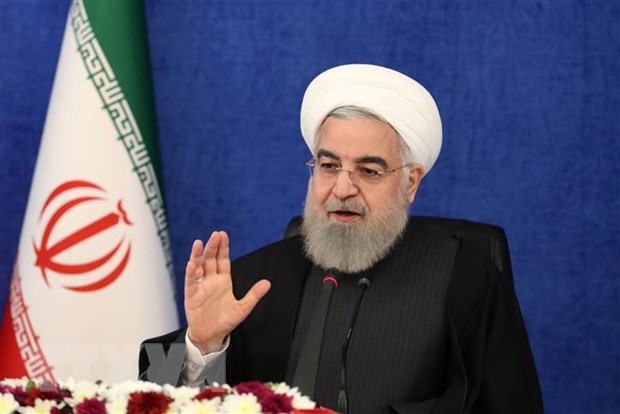 Tổng thống Iran Hassan Rouhani (Nguồn: AFP/TTXVN) Tổng thống Iran kêu gọi đảm bảo sự cạnh tranh trong cuộc bầu cử ảnh 1