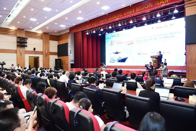 Quang cảnh Diễn đàn. (Ảnh: TTXVN phát) dien_dan_logistics_vung_lan_thu_v-2.jpg