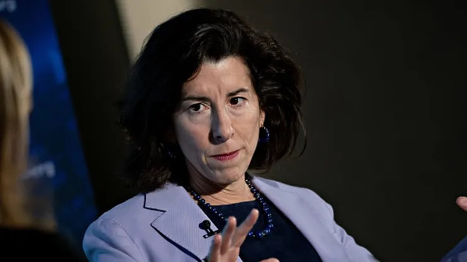 Bộ trưởng Thương mại Mỹ Gina Raimondo. (Nguồn: Getty Images) Mỹ khuyến nghị về các công ty điện toán đám mây Trung Quốc ảnh 1