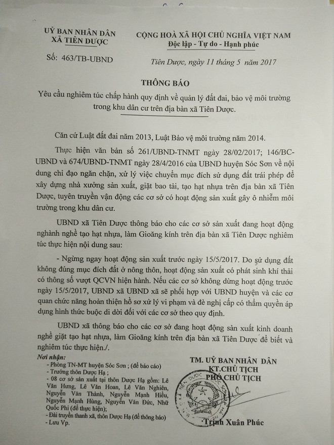 Sóc Sơn vẫn "nhức nhối" với cơ sở sản xuất nhựa gây ô nhiễm ảnh 2