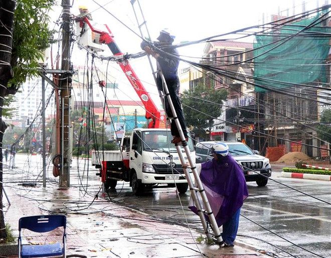 Bình Định, Hà Tĩnh, Quảng Ngãi, Gia Lai khắc phục hậu quả do bão số 9 ảnh 1
