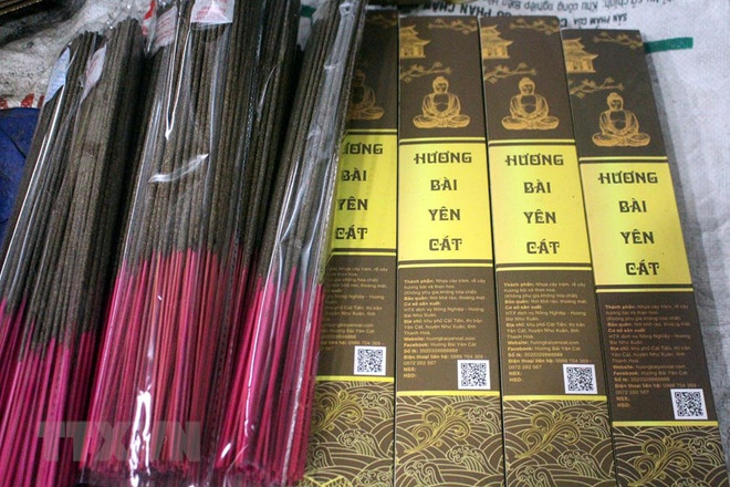 Thanh Hóa: Làng làm hương truyền thống ở Yên Cát tất bật cho vụ Tết ảnh 2