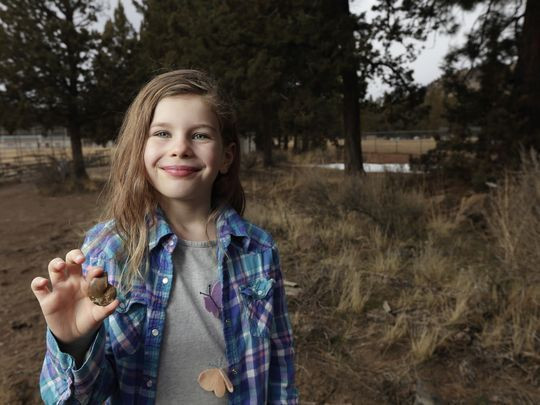 Bé gái 7 tuổi tìm được hóa thạch của động vật cổ đại 65 triệu năm tuổi ảnh 1