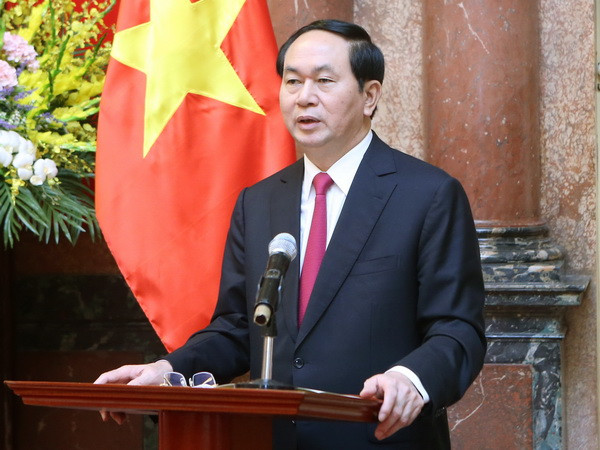 Chủ tịch nước Trần Đại Quang: Tiềm năng quan hệ Việt-Nhật còn rất lớn ảnh 1