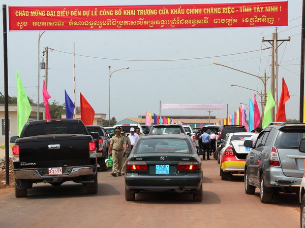 Tây Ninh công bố cửa khẩu Chàng Riệc là cửa khẩu chính ảnh 1