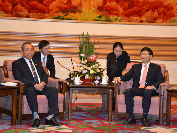 Chánh án Trương Hòa Bình thăm và làm việc tại Trung Quốc ảnh 1