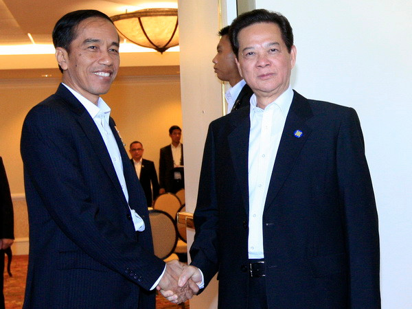 Thủ tướng Nguyễn Tấn Dũng gặp Tổng thống Cộng hòa Indonesia ảnh 1