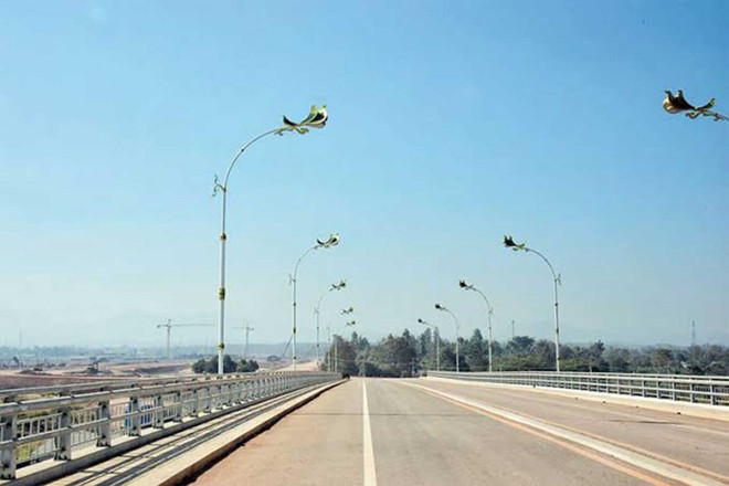 Thái Lan và Myanmar chính thức thông xe cây cầu hữu nghị thứ hai ảnh 1